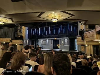 Gerald Schoenfeld Theatre Orchestra P18 view from seat photo