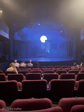 Charing Cross Theatre Stalls J8 view from seat photo