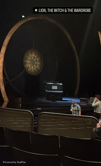 Gillian Lynne Theatre Stalls I44 view from seat photo