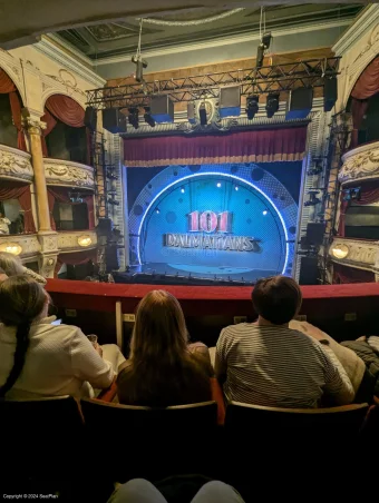 Grand Opera House York Dress Circle B14 view from seat photo