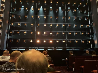 Shaftesbury Theatre Stalls G20 view from seat photo