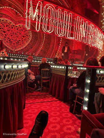 Piccadilly Theatre Stalls C23 view from seat photo