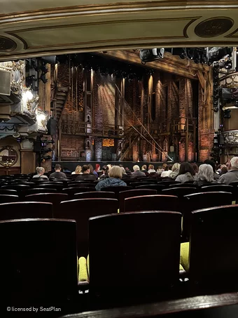 Victoria Palace Theatre Stalls P42 view from seat photo