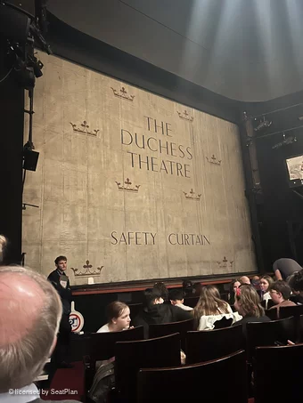 Duchess Theatre Stalls G22 view from seat photo