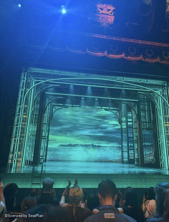 London Coliseum Stalls F26 view from seat photo