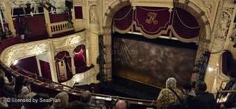 Richmond Theatre Upper Circle E2 view from seat photo