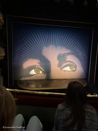 Aldwych Theatre Dress Circle B18 view from seat photo