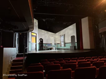 Charing Cross Theatre Stalls H12 view from seat photo