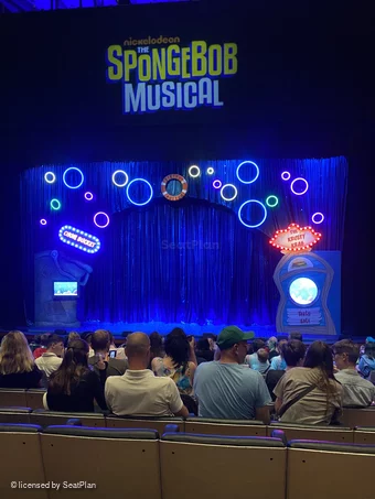 Queen Elizabeth Hall Rear Stalls AA16 view from seat photo