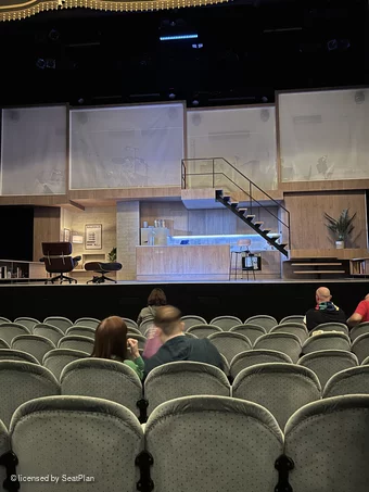 Wyndham's Theatre Stalls H13 view from seat photo