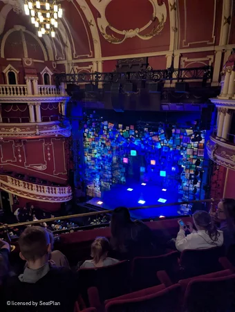 Sunderland Empire Upper Circle D14 view from seat photo