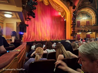 Todd Haimes Theatre Orchestra H21 view from seat photo