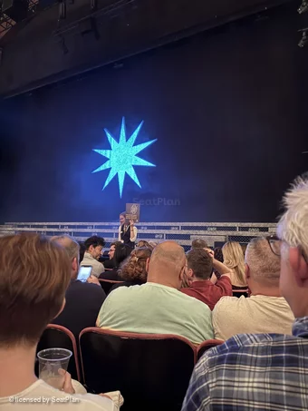 London Palladium Stalls H9 view from seat photo