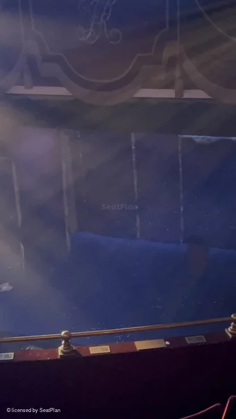 Richmond Theatre Upper Circle D1 view from seat photo