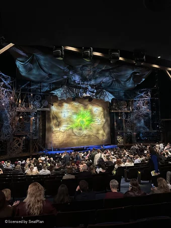 Gershwin Theatre Orchestra U15 view from seat photo