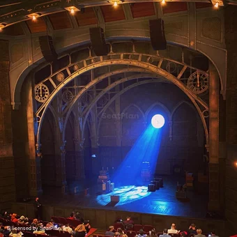 Lyric Theatre Dress Circle C2 view from seat photo