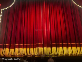 Garrick Theatre Stalls E12 view from seat photo
