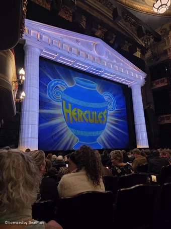 Theatre Royal Drury Lane Stalls K39 view from seat photo