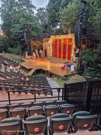 Regent's Park Open Air Theatre Upper Left O3 view from seat photo