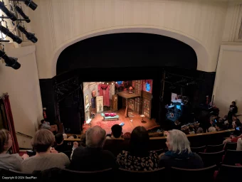 Duchess Theatre Dress Circle J18 view from seat photo