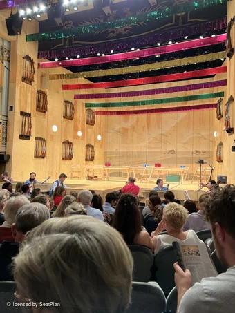 Wyndham's Theatre Stalls G10 view from seat photo