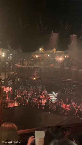 Hippodrome Casino Upper Level Raised Seating12 view from seat photo