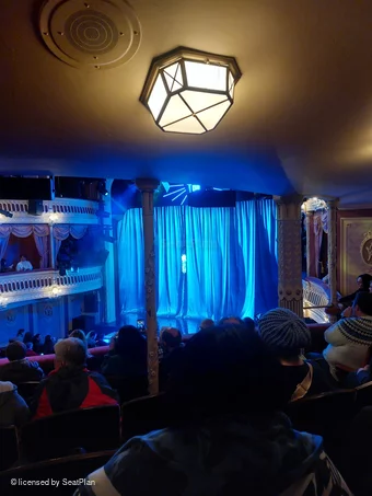 Criterion Theatre Upper Circle B6 view from seat photo