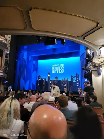 Noel Coward Theatre Stalls O4 view from seat photo