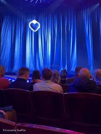 Criterion Theatre Stalls F8 view from seat photo