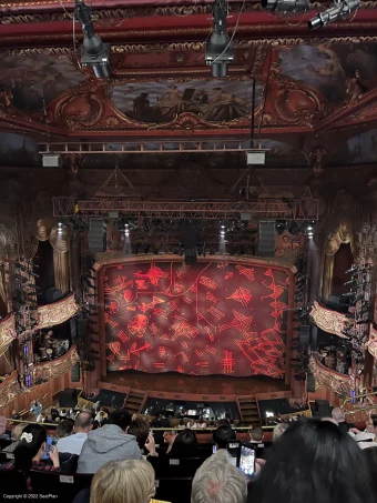 Lyceum Theatre Grand Circle G19 view from seat photo