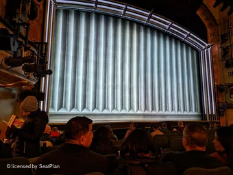 Shubert Theatre Orchestra J9 view from seat photo