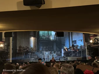 Lyric Theatre Stalls U8 view from seat photo