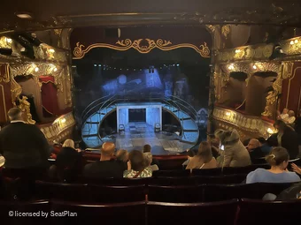Apollo Theatre Dress Circle G21 view from seat photo