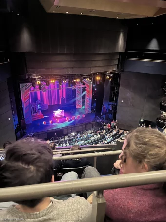 Milton Keynes Theatre Upper Circle C34 view from seat photo