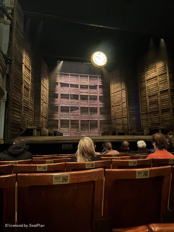 Harold Pinter Theatre Stalls G16 view from seat photo