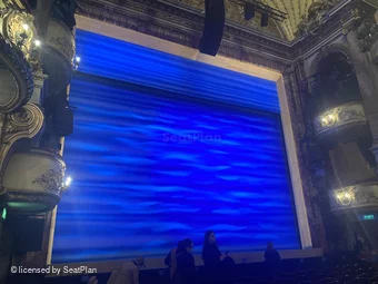 Novello Theatre Stalls L25 view from seat photo