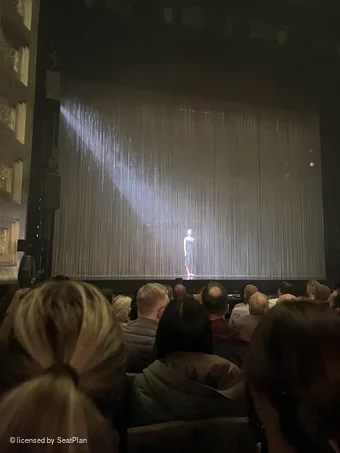 Savoy Theatre Stalls H24 view from seat photo