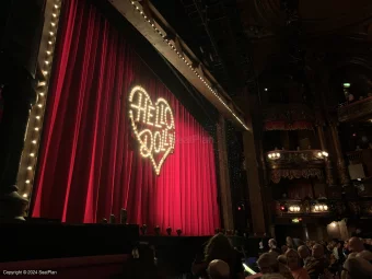 London Palladium Stalls C34 view from seat photo