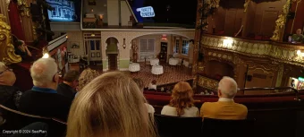 Apollo Theatre Dress Circle D25 view from seat photo