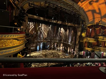 Richard Rodgers Theatre Front Mezzanine A27 view from seat photo