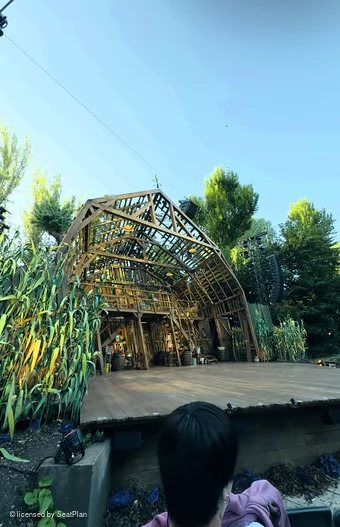 Regent's Park Open Air Theatre Lower Right D36 view from seat photo