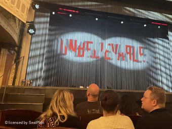 Criterion Theatre Stalls E18 view from seat photo