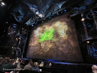 Gershwin Theatre Orchestra B2 view from seat photo