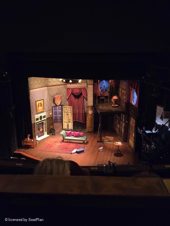 Duchess Theatre Dress Circle E4 view from seat photo