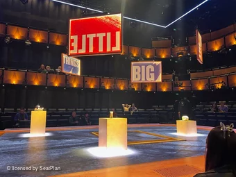 Soho Place Stalls B14 view from seat photo