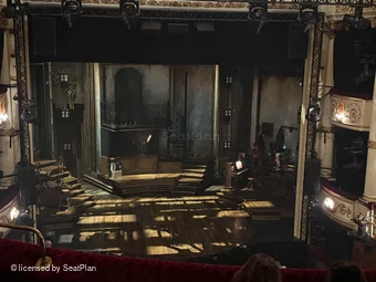 Lyric Theatre Grand Circle D17 view from seat photo