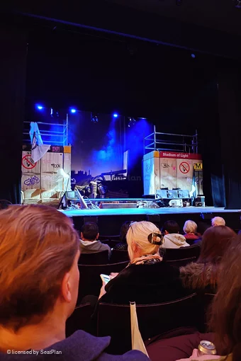 Aldwych Theatre Stalls F20 view from seat photo