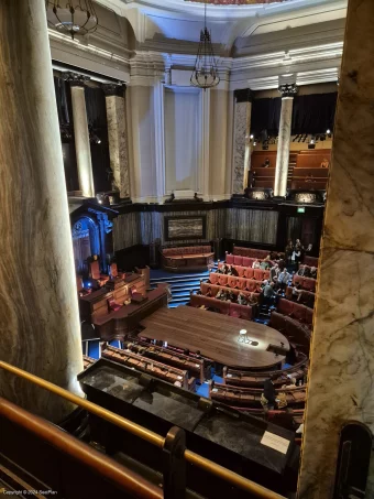 London County Hall South Gallery C15 view from seat photo