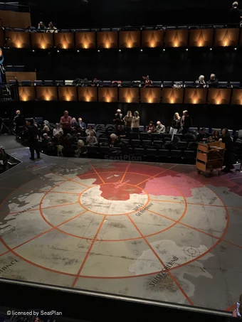 Soho Place First Balcony A56 view from seat photo