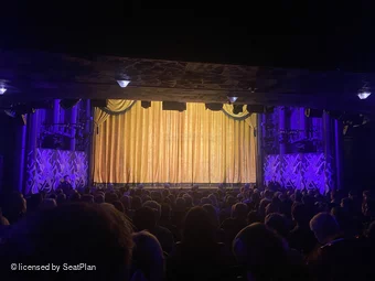 Trafalgar Theatre Stalls P16 view from seat photo
